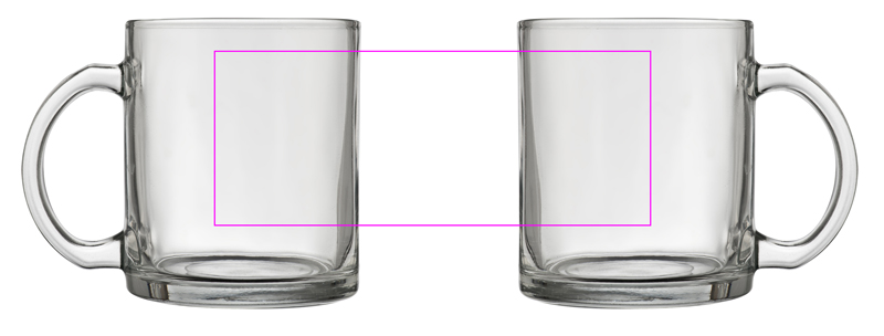 Glass mug 300 ml MATHILDE