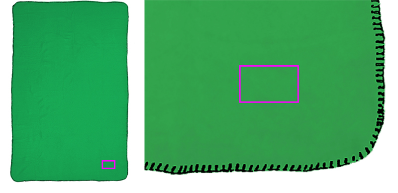 Polar fleece blanket 170 g/m² GIANFRANCO