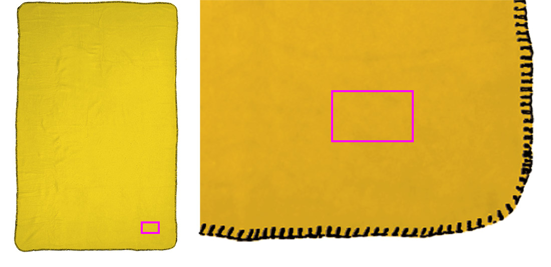 Polar fleece blanket 170 g/m² GIANFRANCO