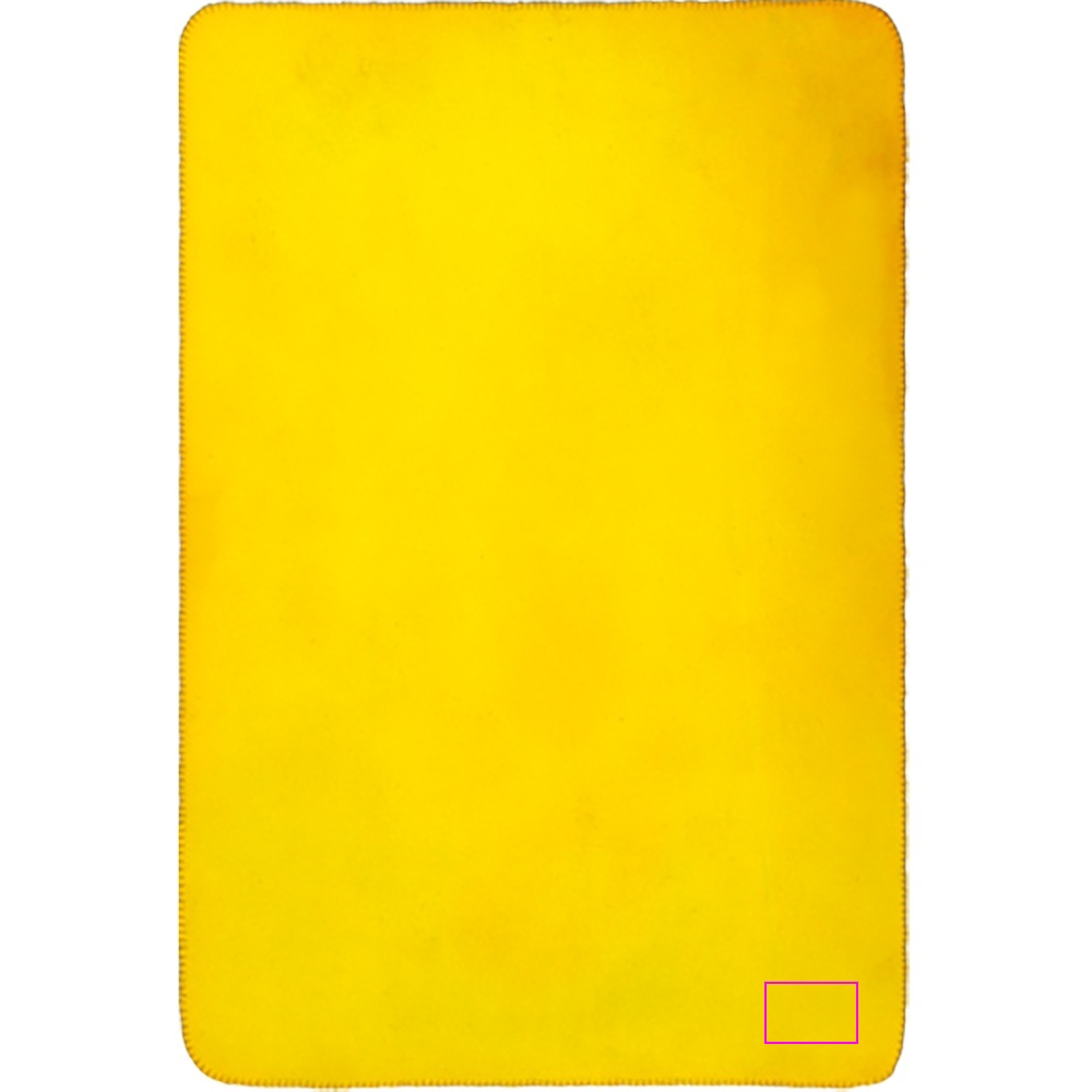 Polar fleece blanket 170 g/m² GIANFRANCO