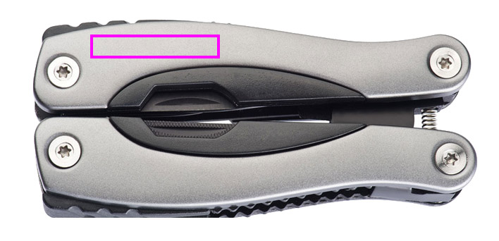 Multitool set with flashlight IOLANDA
