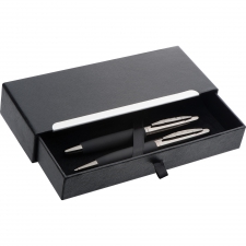 Writing set ballpen and fountain pen Mark Twain VALENTIN