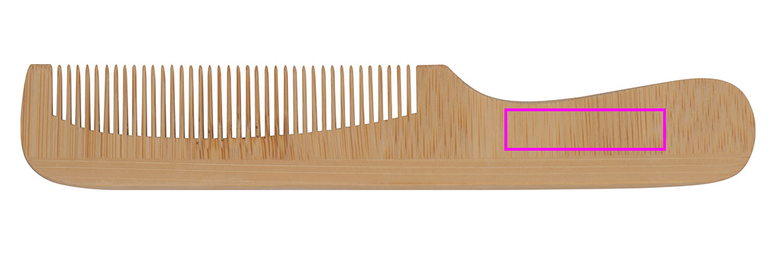 Bamboo hair comb PETRONELA