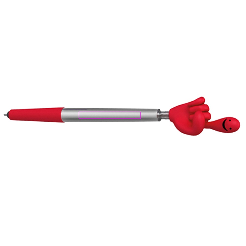 Plastic pen Smile Hand CrisMa KARINA