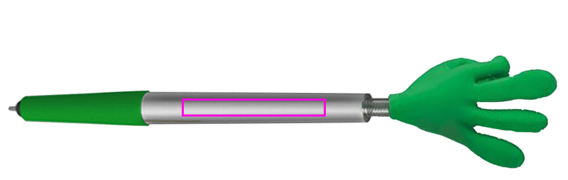 Plastic pen Smile Hand CrisMa KARINA