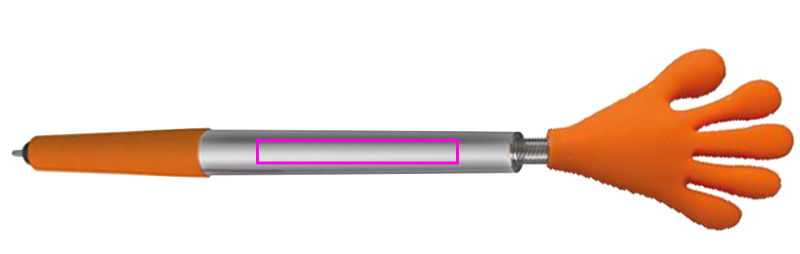 Plastic pen Smile Hand CrisMa KARINA
