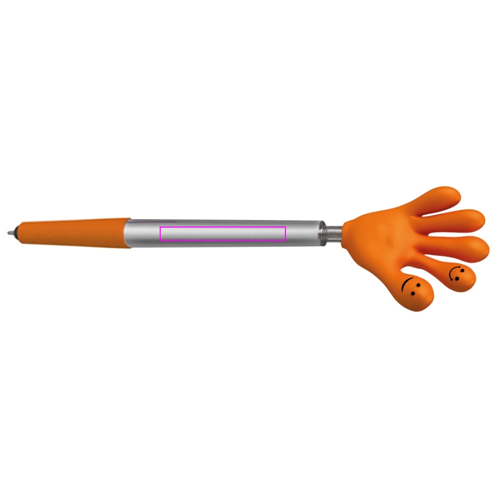 Plastic pen Smile Hand CrisMa KARINA