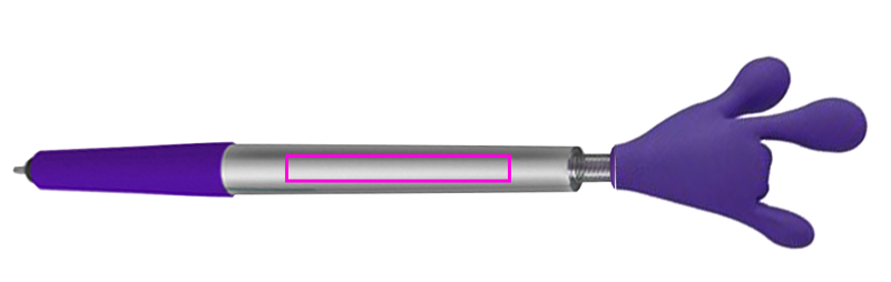 Plastic pen Smile Hand CrisMa KARINA