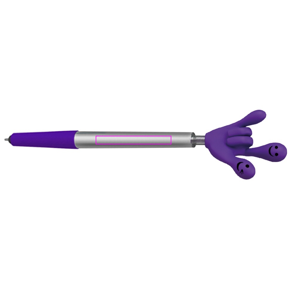 Plastic pen Smile Hand CrisMa KARINA