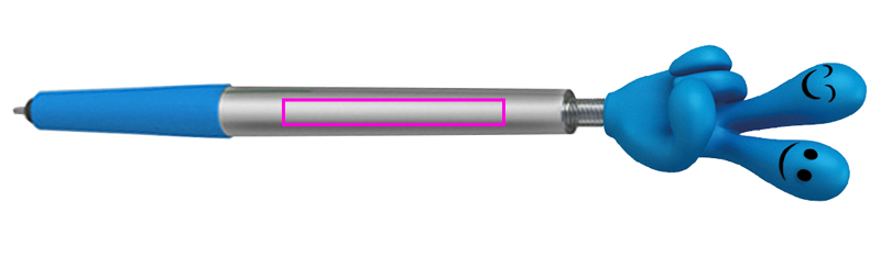 Plastic pen Smile Hand CrisMa KARINA