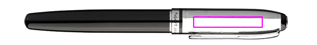 Writing set ballpen, rollerball and fountain pen Mark Twain MATTHIAS
