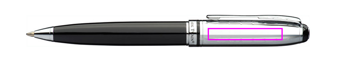 Writing set ballpen, rollerball and fountain pen Mark Twain MATTHIAS