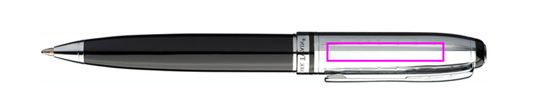 Writing set ballpen, rollerball and fountain pen Mark Twain MATTHIAS