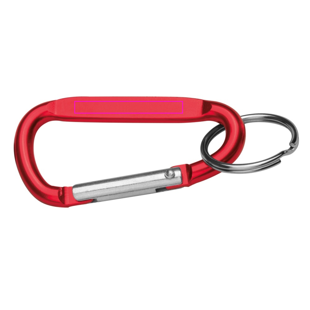Keyring with carabiner LEAH