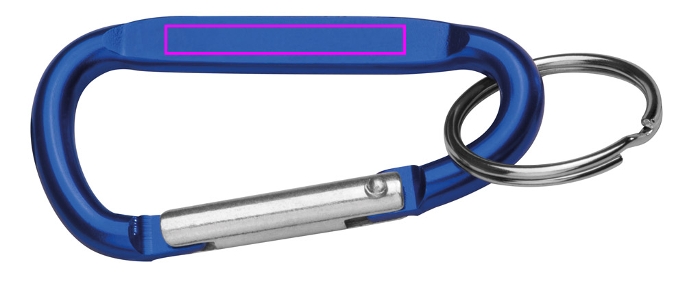 Keyring with carabiner LEAH