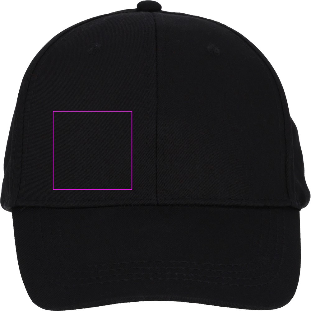 Cotton 6-panel CrisMa baseball cap 190 g/m² FRIEDA