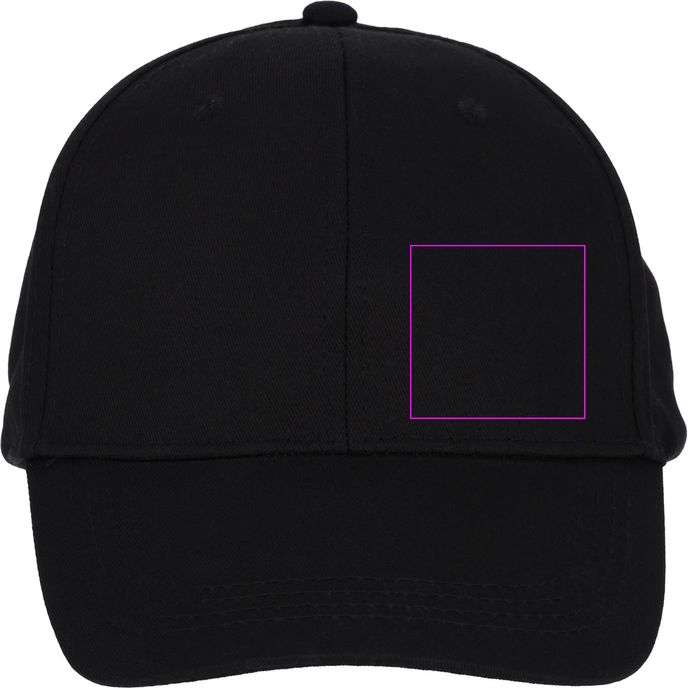 Cotton 6-panel CrisMa baseball cap 190 g/m² FRIEDA
