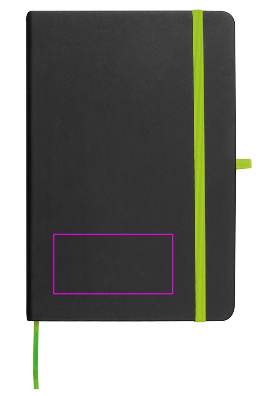 Notebook A5 lined SILKE