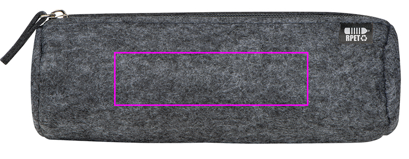 Pencil case made of recycled felt WALERIAN