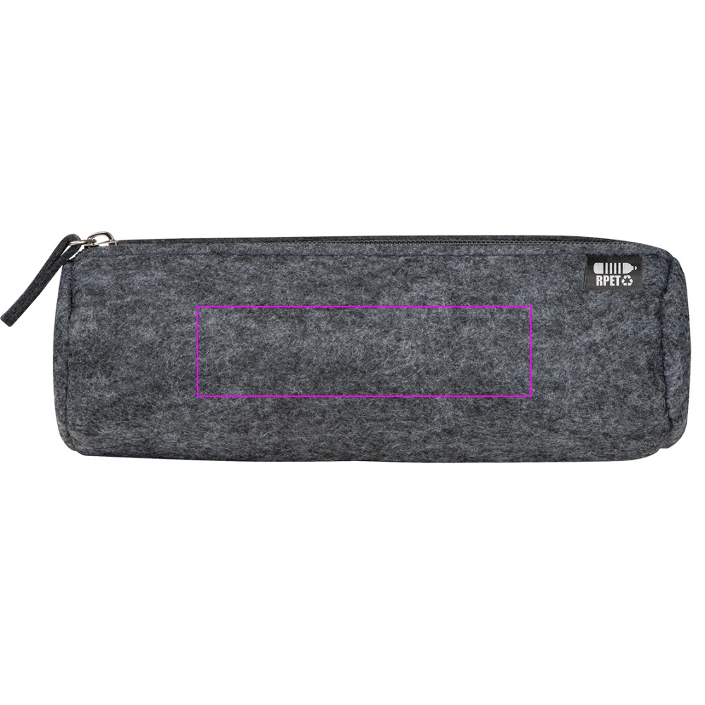 Pencil case made of recycled felt WALERIAN