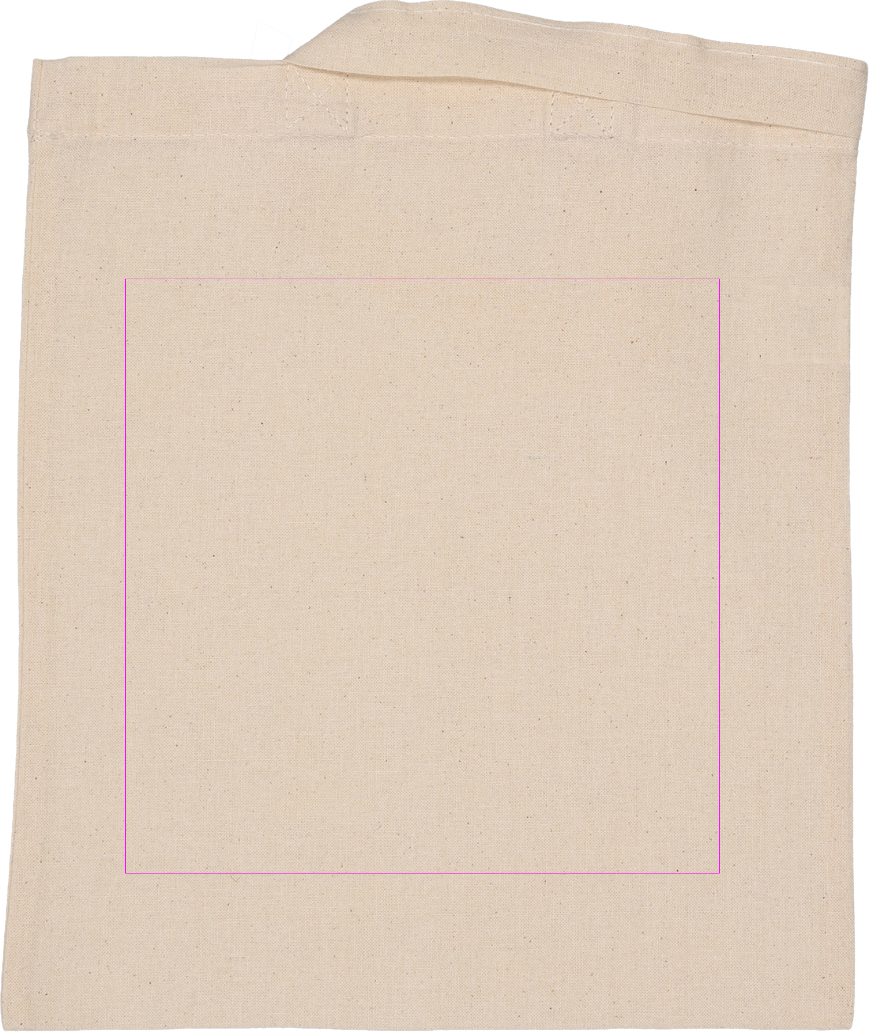 Small cotton bag with short handles 140 g/m2 KERSTIN
