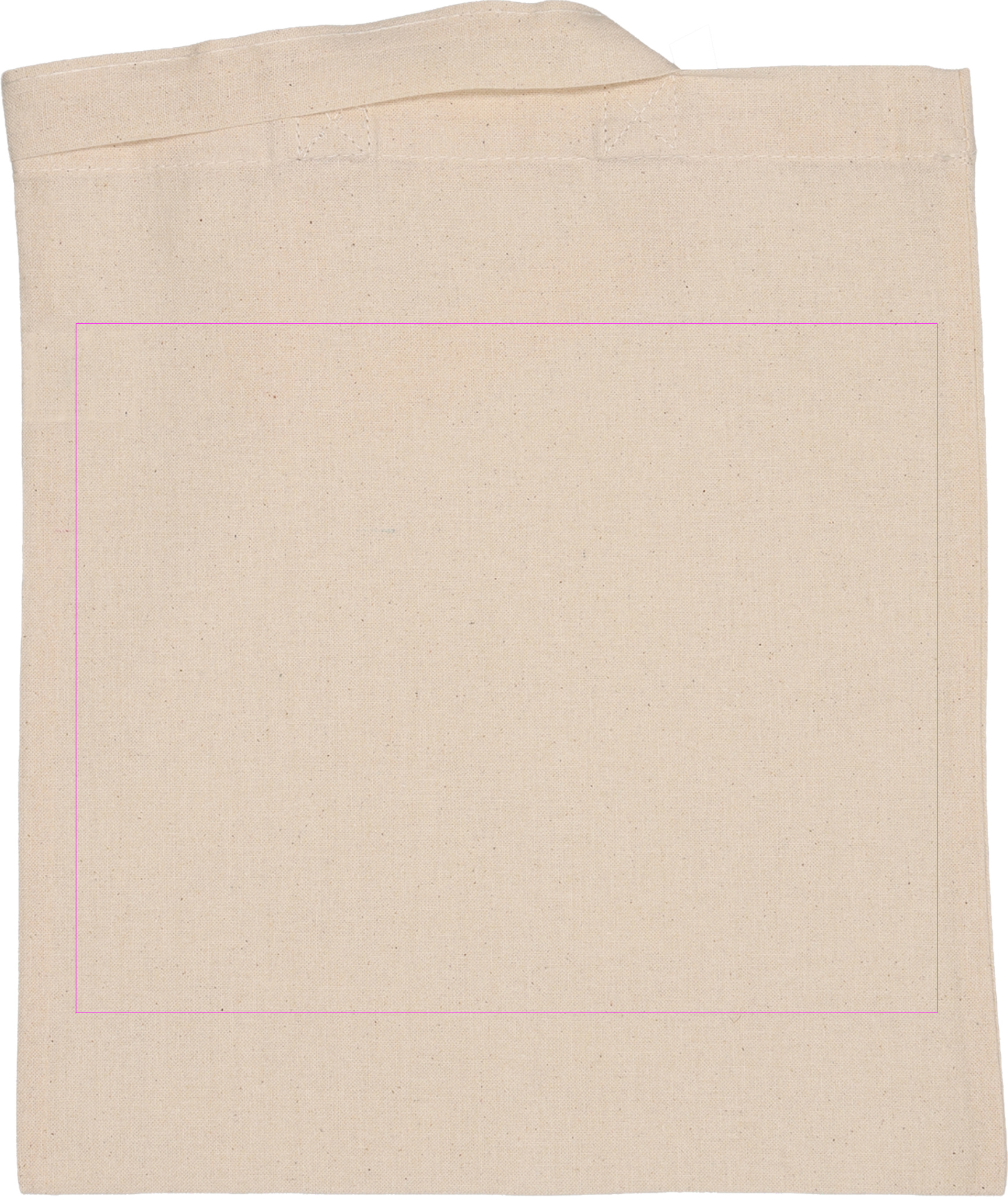 Small cotton bag with short handles 140 g/m2 KERSTIN