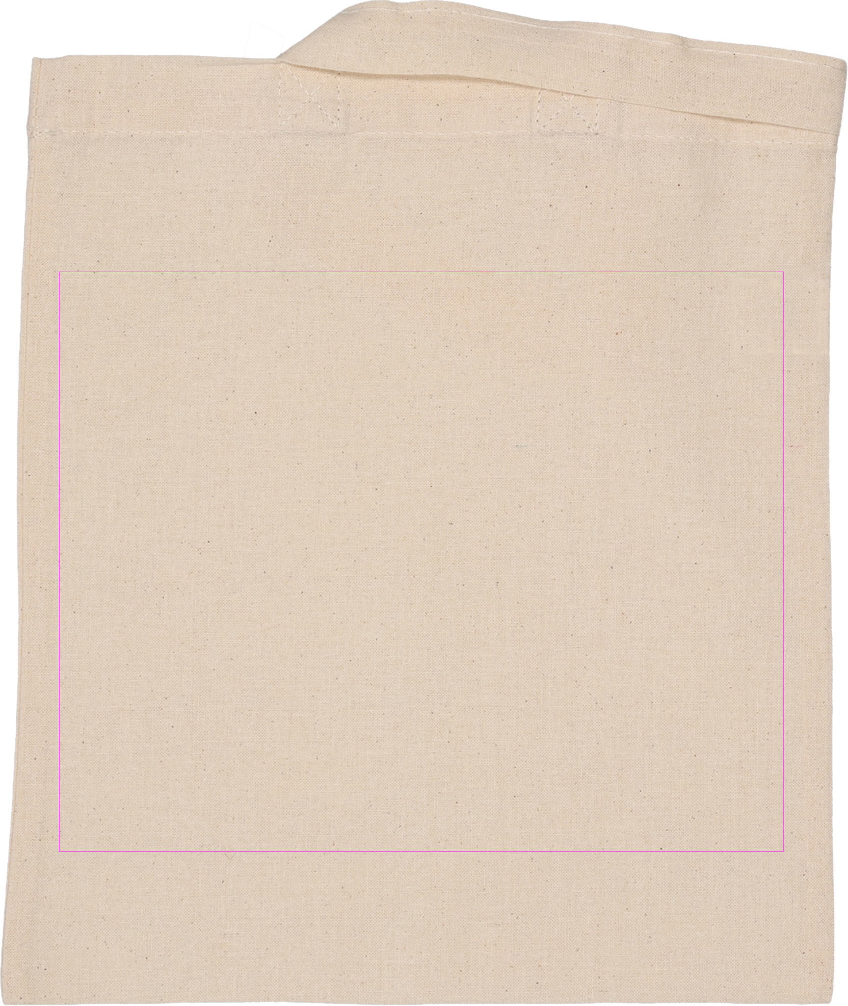 Small cotton bag with short handles 140 g/m2 KERSTIN