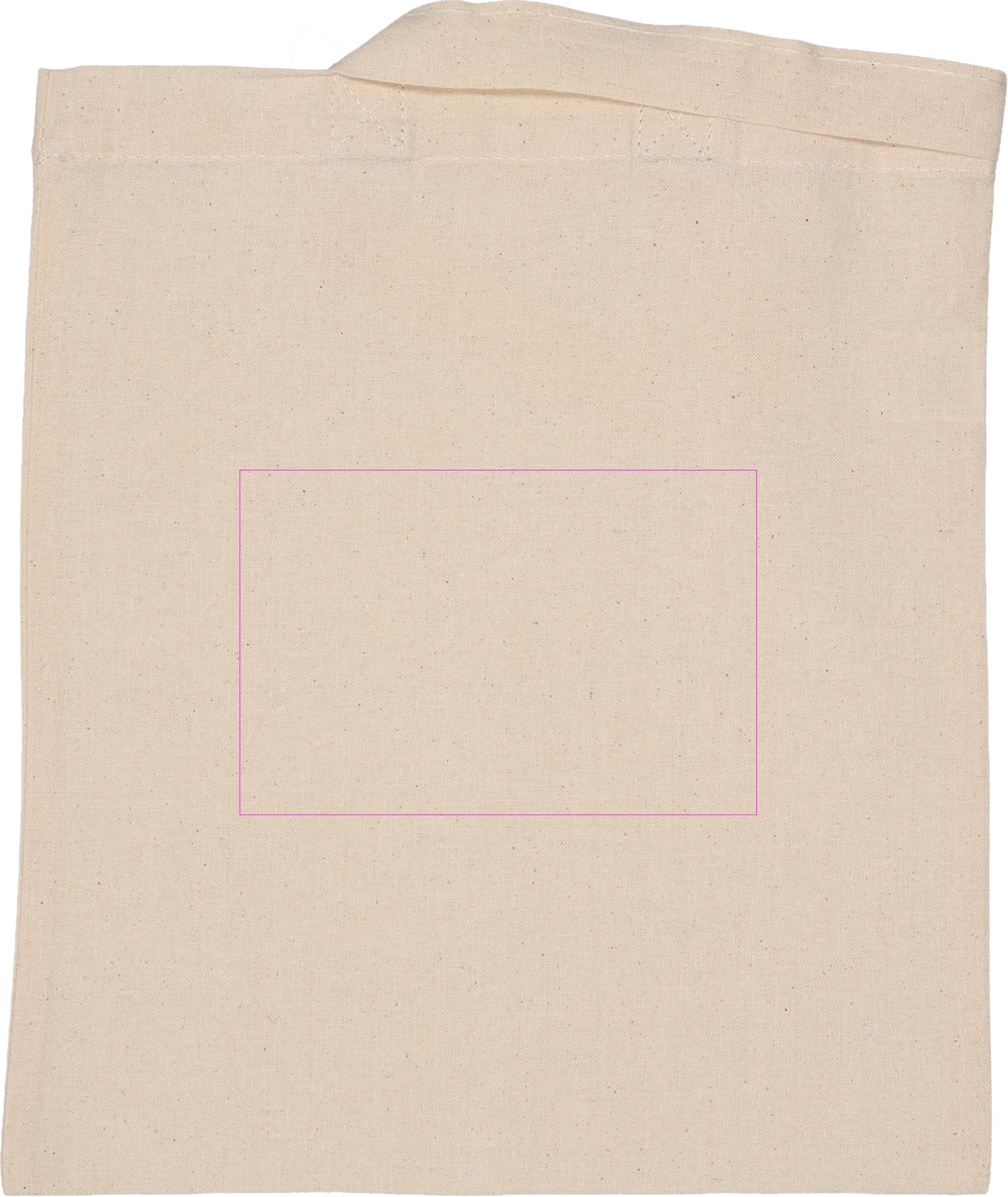 Small cotton bag with short handles 140 g/m2 KERSTIN