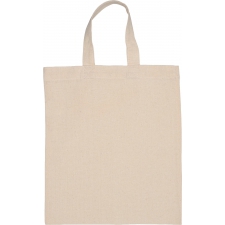 Small cotton bag with short handles 140 g/m2 KERSTIN