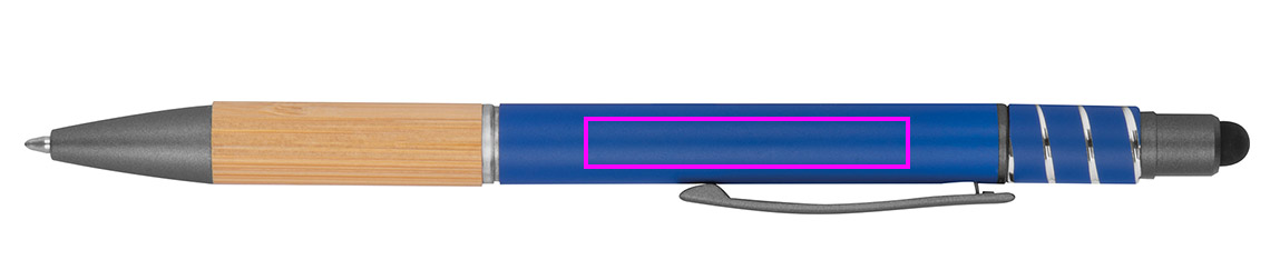 Aluminium anti-stress touch pen MANUELA