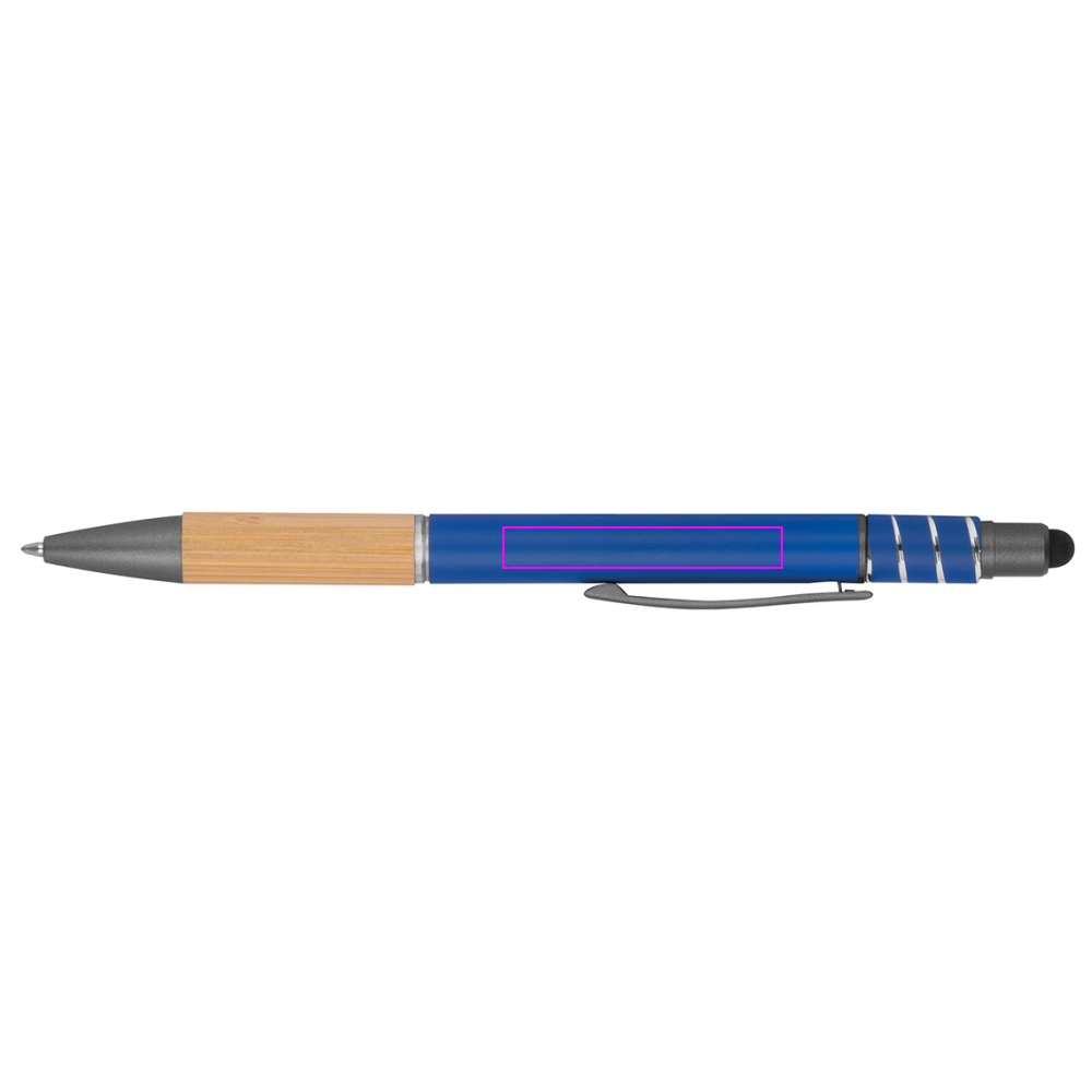 Aluminium anti-stress touch pen MANUELA