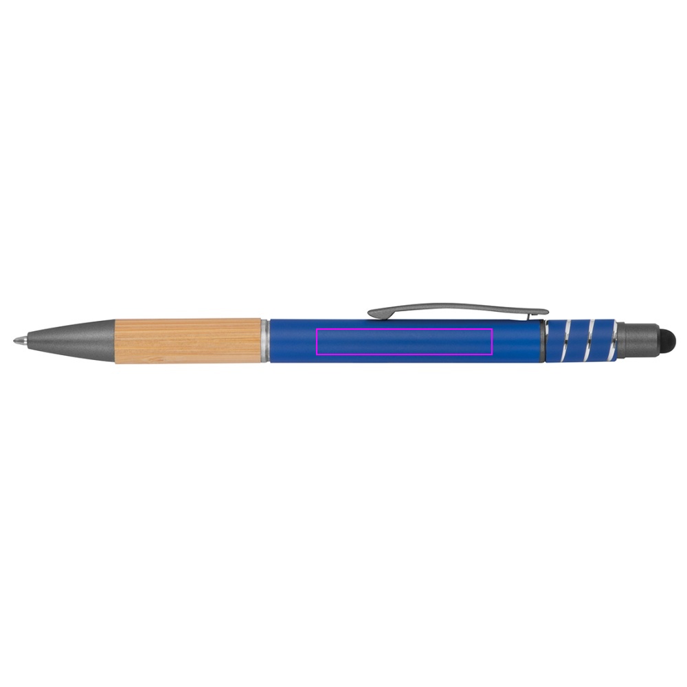 Aluminium anti-stress touch pen MANUELA