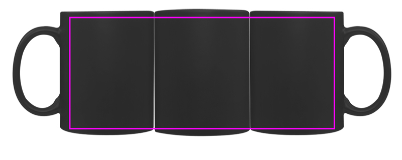 Ceramic mug color changing sublimation 300 ml JACOPO