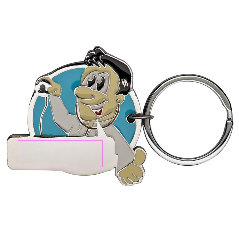 Metal keyring CrisMa ROBERT