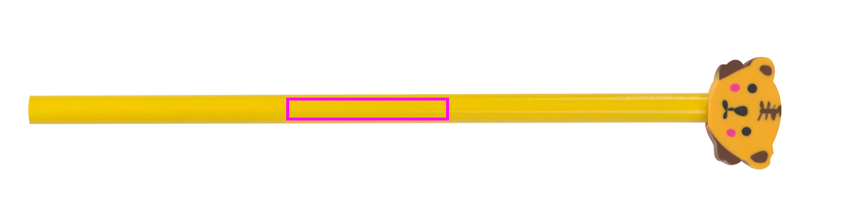 Pencil with eraser GERTRUDA