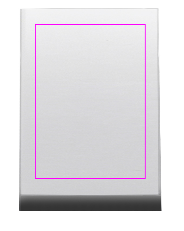 Glass trophy block LYDIA