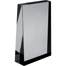 Glass trophy block LYDIA