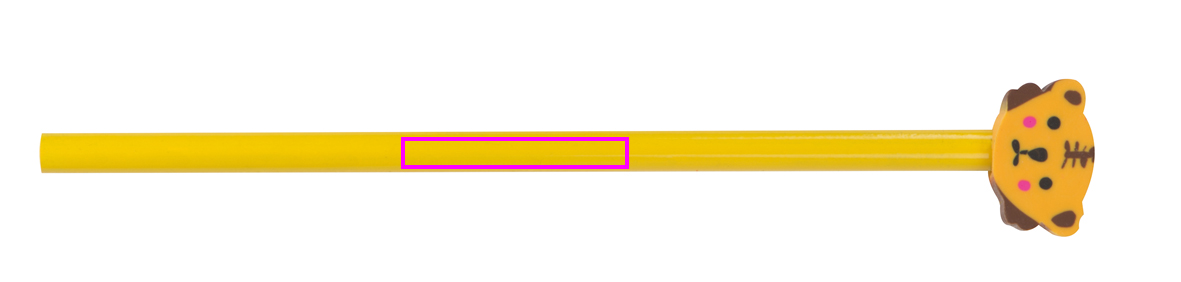 Pencil with eraser GERTRUDA