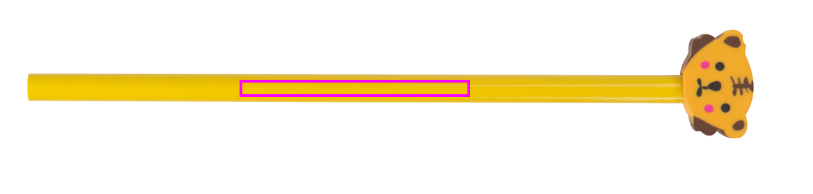 Pencil with eraser GERTRUDA