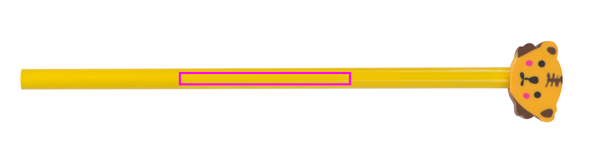 Pencil with eraser GERTRUDA