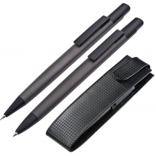 Writing set with pen and mechanical pencil MAXIMILIAN