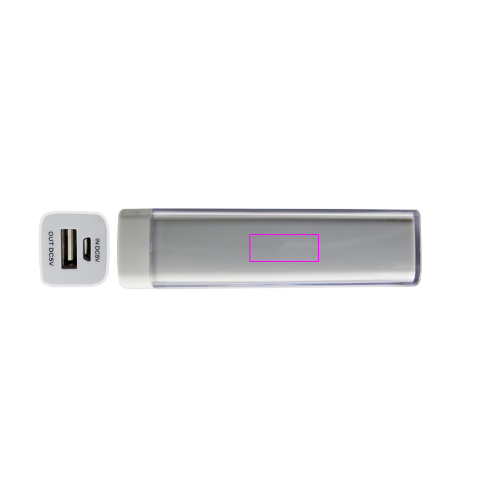 Travel set power bank 2200 mAh and plugs JUSTIN