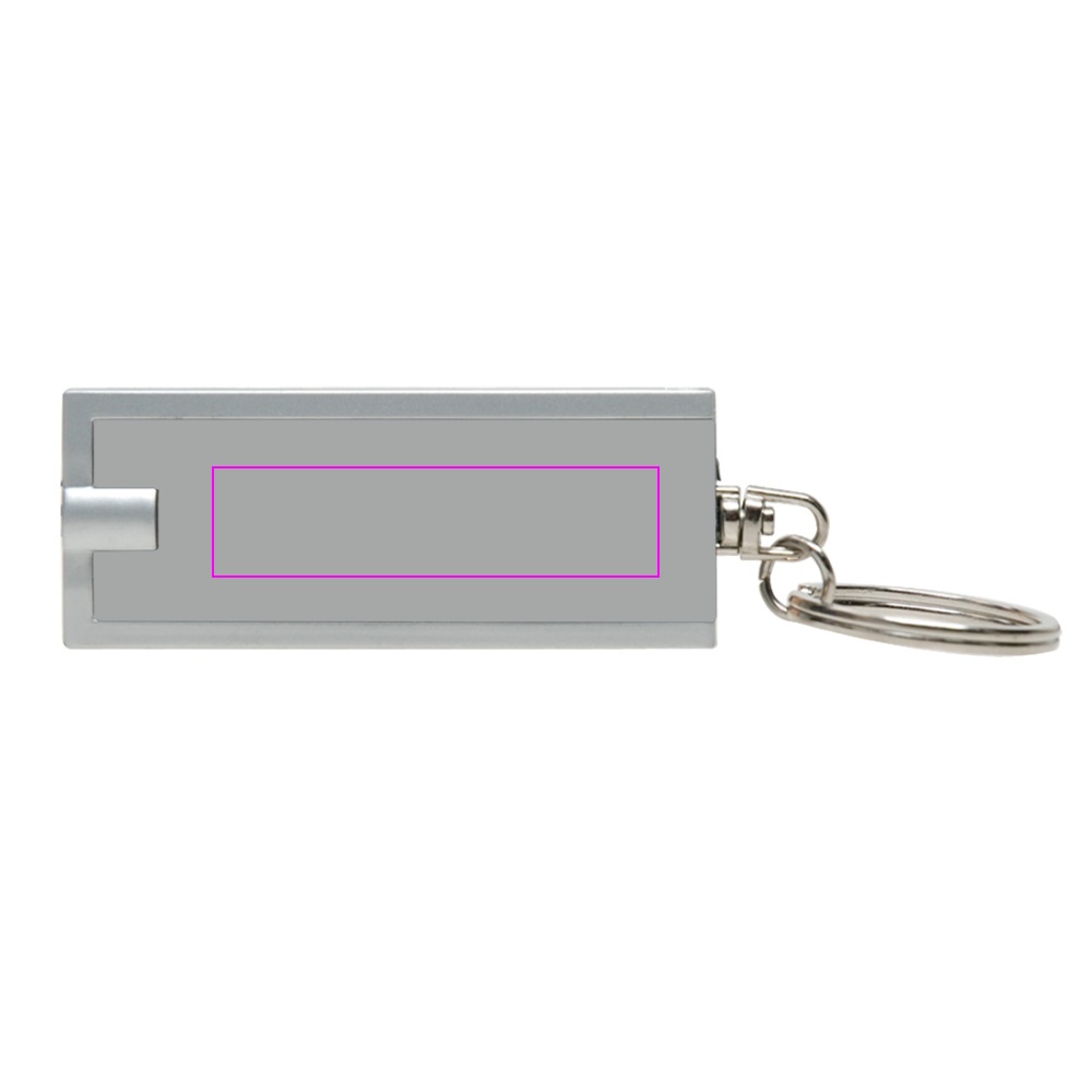 Plastic keyring AGUSTIN