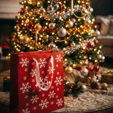 Large gift bag XMAS TOBIAS