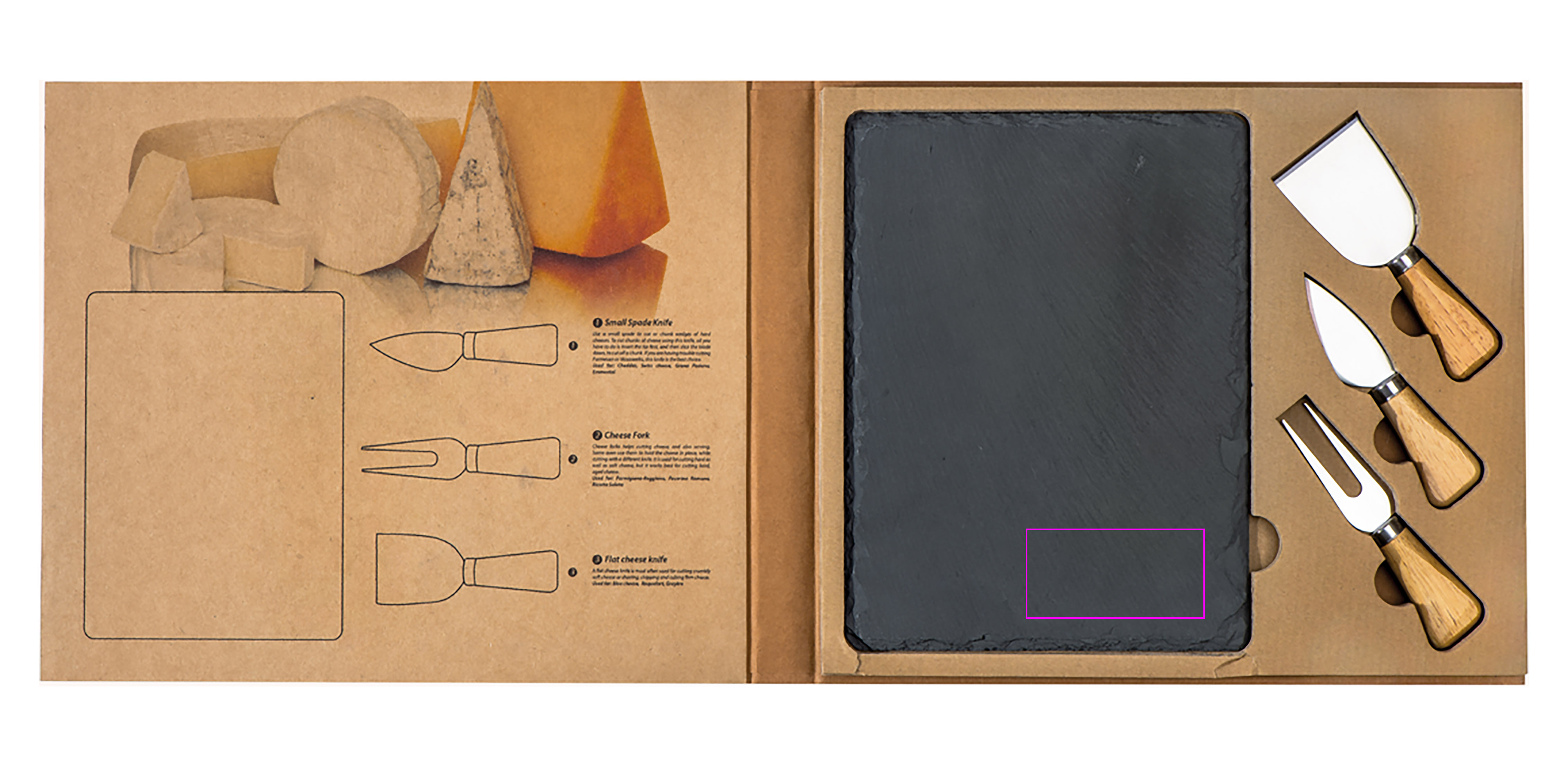 Cheese set VIOLA
