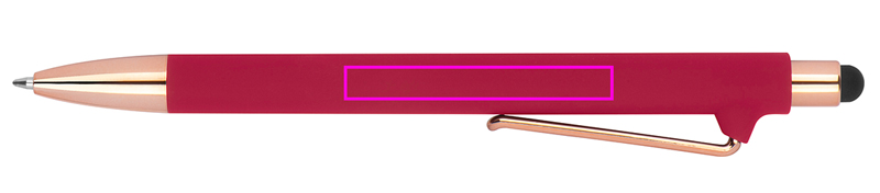 Plastic pen soft touch LENA