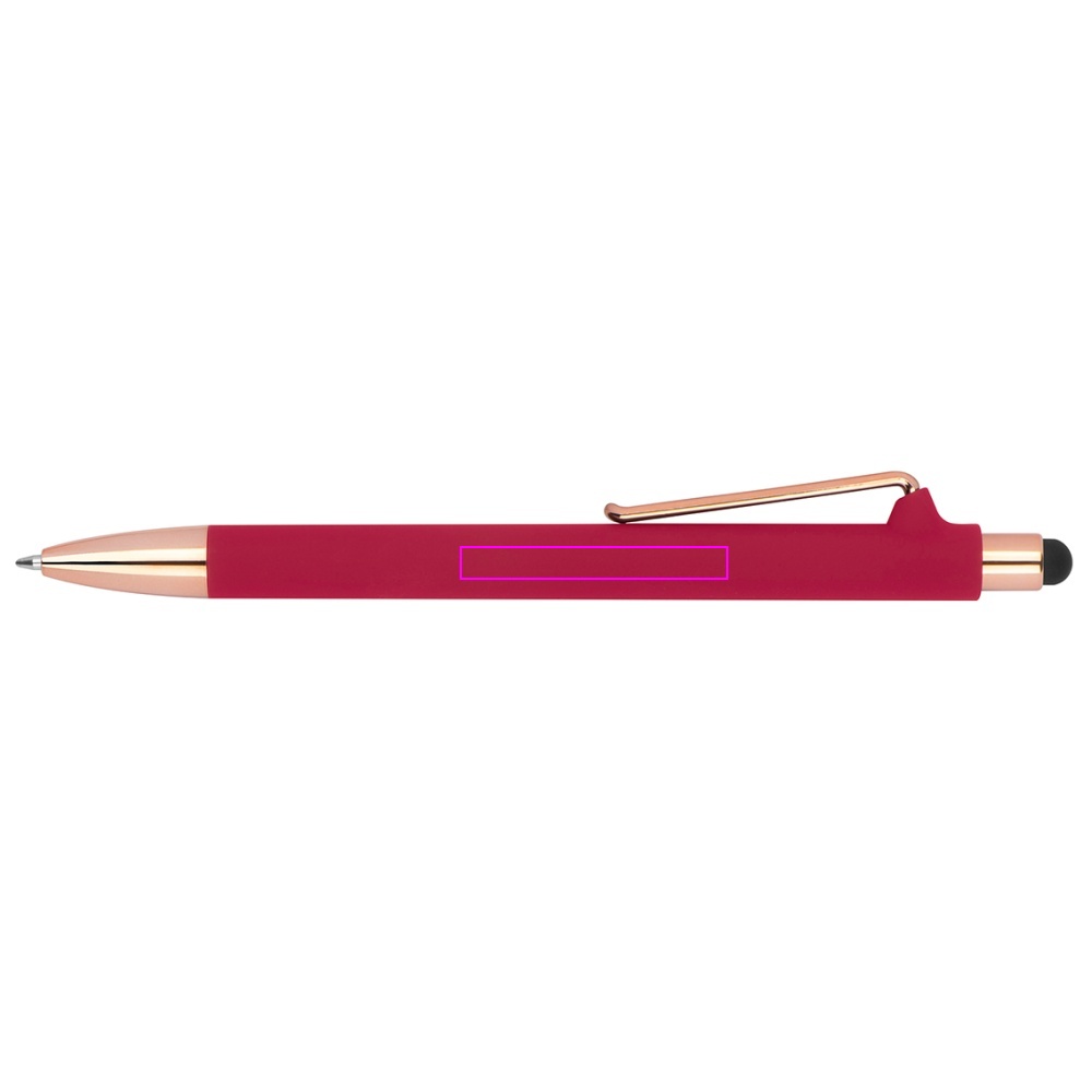 Plastic pen soft touch LENA