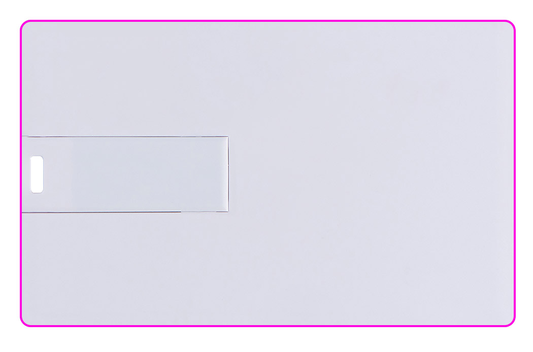Plastic card USB flash drive 8GB 2.0 LEONA