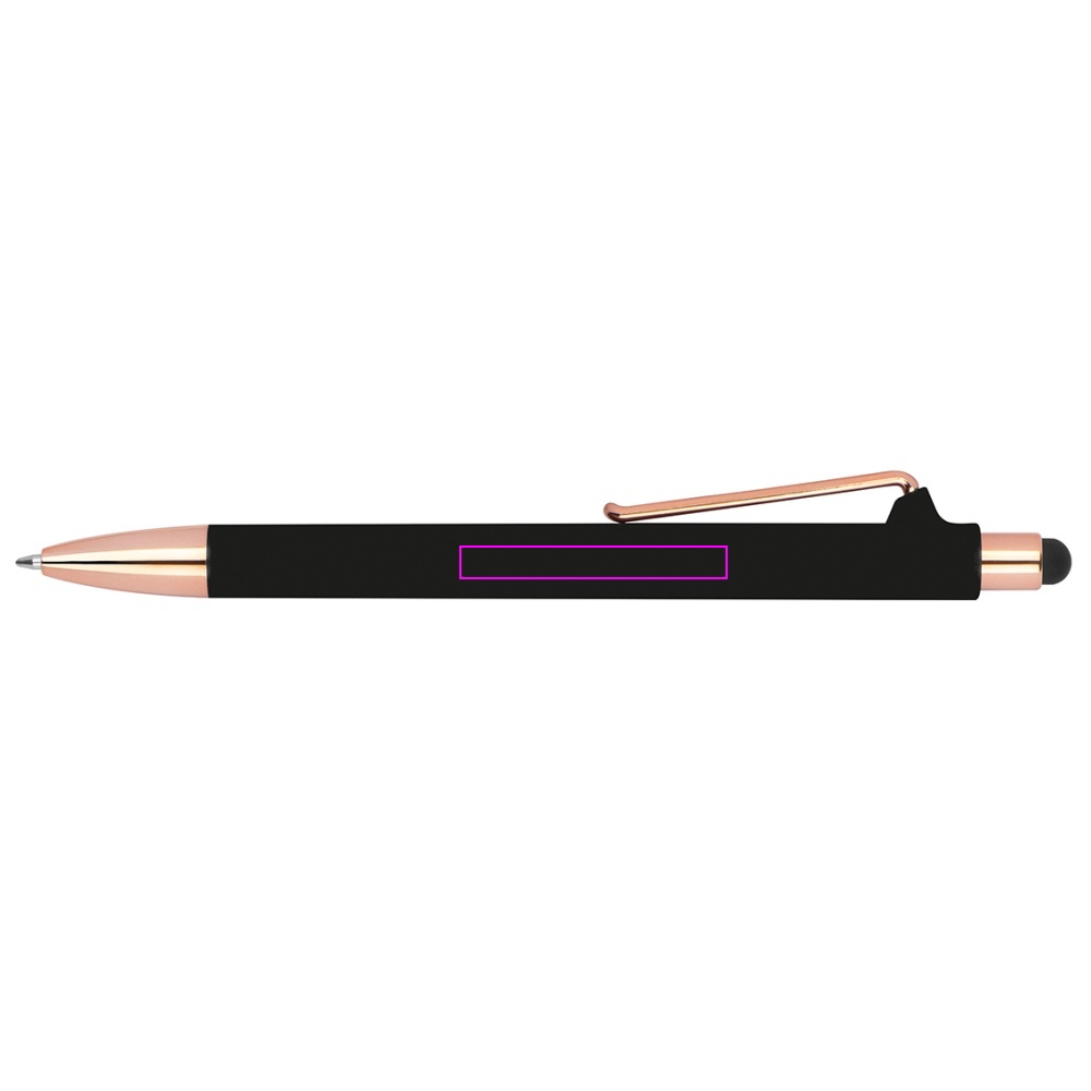 Plastic pen soft touch LENA