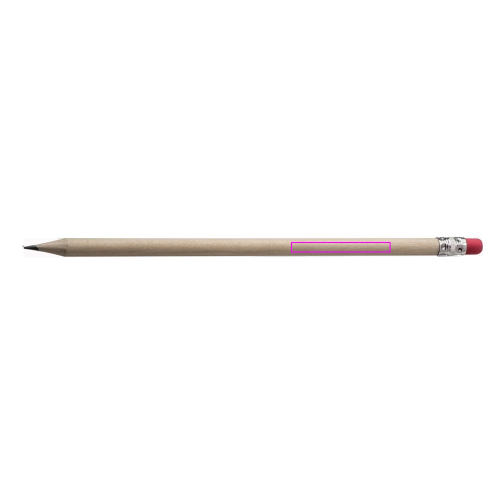 Pencil with eraser STEFAN